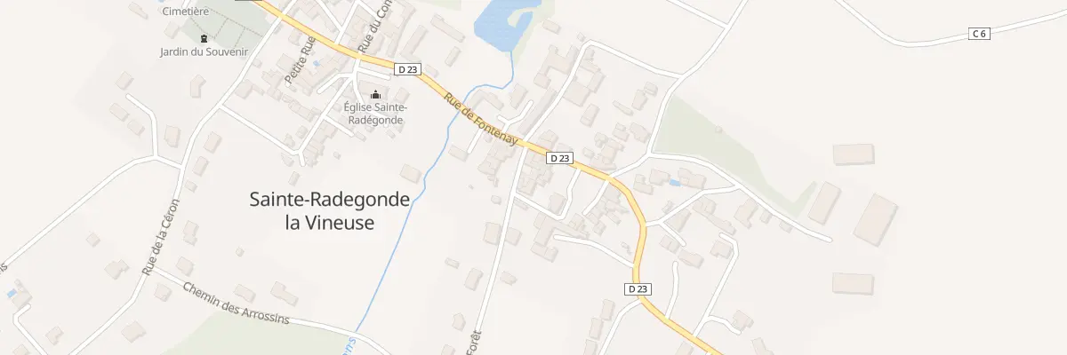 Plan du 3 Rue de la forêt à Marsais-Sainte-Radégonde