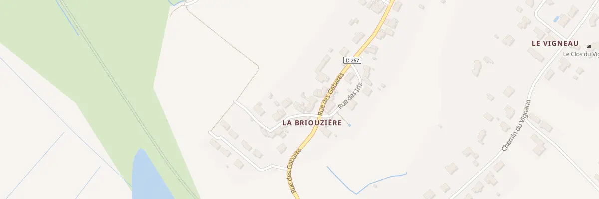 Plan du 5 Rue de la Briouzière à Cabariot