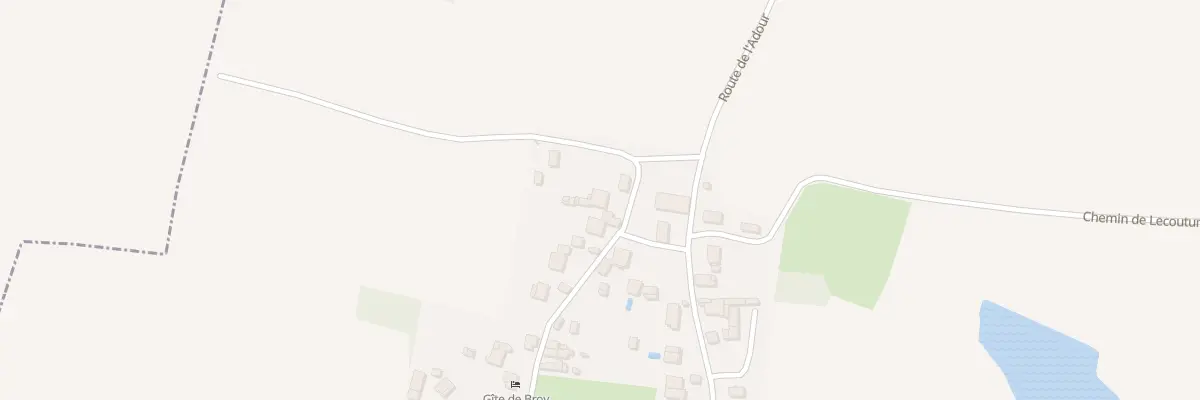 Plan du 211 Che du Broy à Vicq-d’Auribat