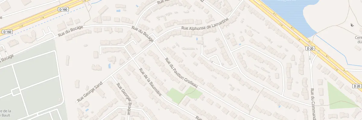 Plan du 15 Rue Pavillon Grolleau à Cholet