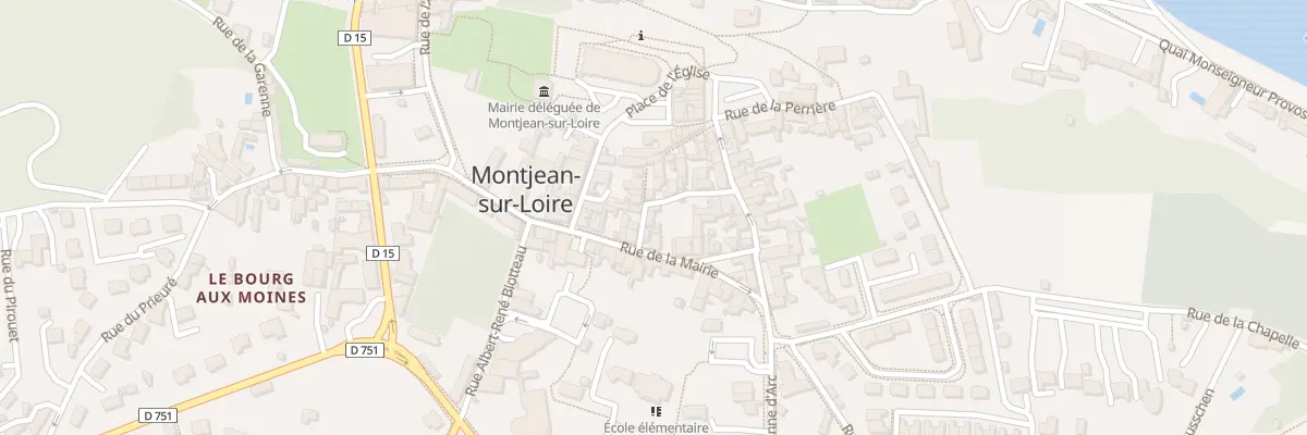 Plan du 5599 Rue de la Cite (Montjean) à Mauges-sur-Loire
