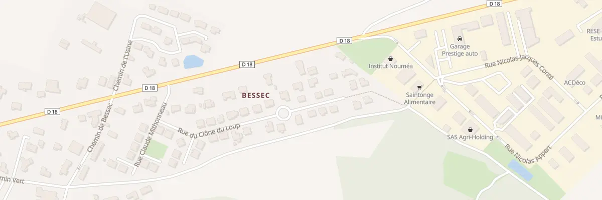 Plan du 18 Rue du Clone du Loup à Pont-l’Abbé-d’Arnoult