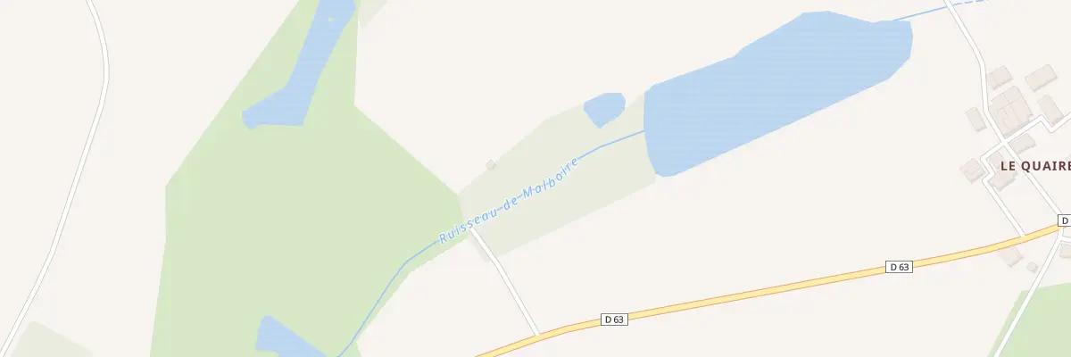 Plan du 5224F Le Quaireux à Saint-Cyr-des-Gâts