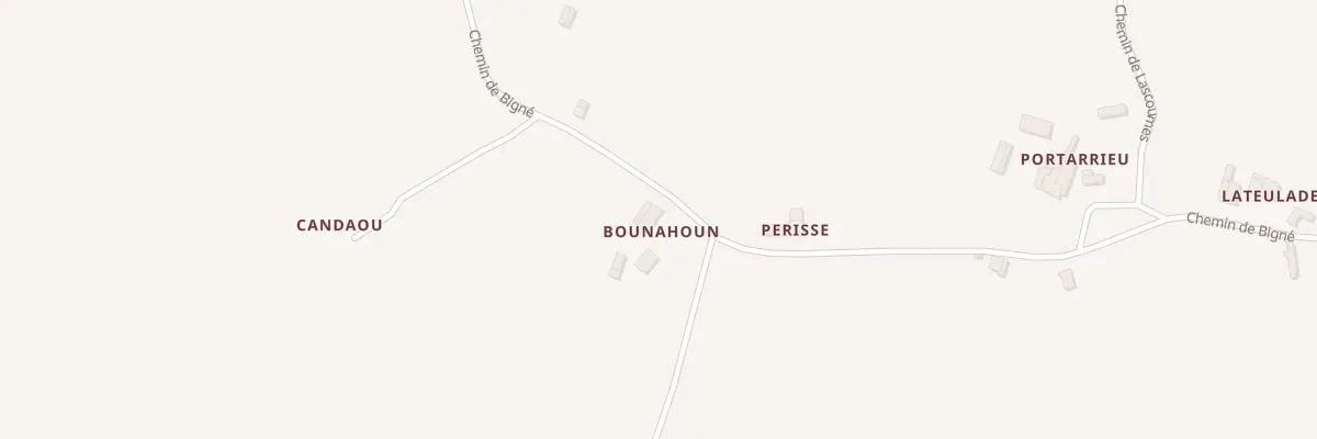 Plan du 25 Che de Bigné à Montfort