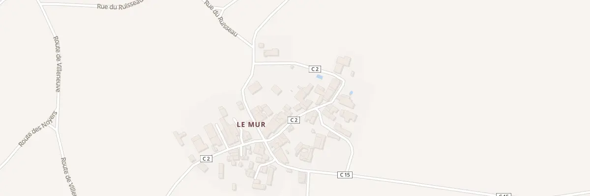 Plan du 23 Rue du Mur à Sainte-Gemme