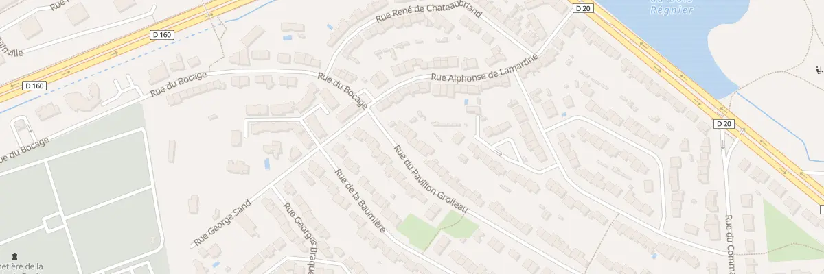 Plan du 9 Rue Pavillon Grolleau à Cholet