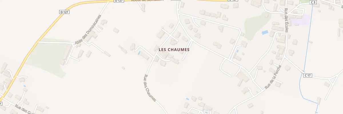 Plan du 1A Imp des Chaumes à Corme-Écluse