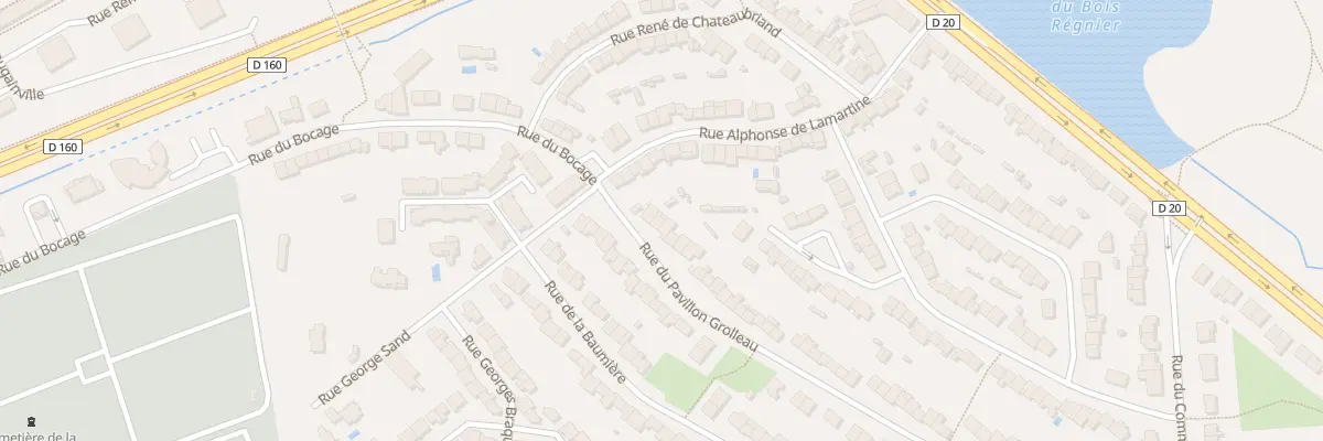 Plan du 7 Rue Pavillon Grolleau à Cholet