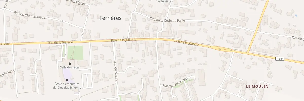 Plan du 69 Rue de la Juillerie à Ferrières
