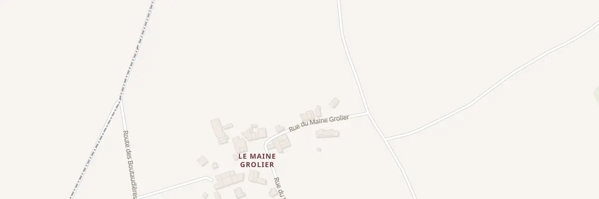 Plan du 21 Rue du Maine Grolier à Balanzac