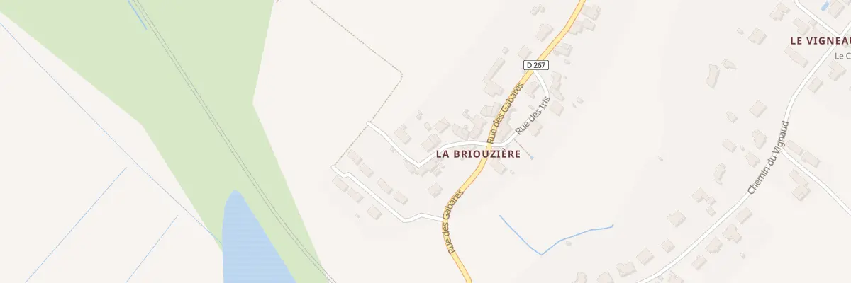 Plan du 7 Rue de la Briouzière à Cabariot