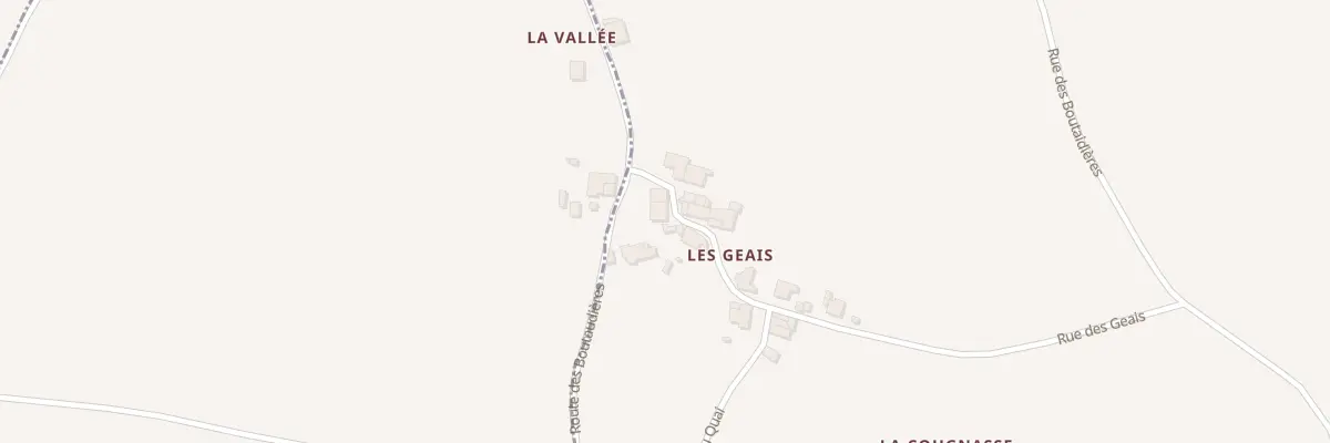 Plan du 4 Rue des Geais à Balanzac