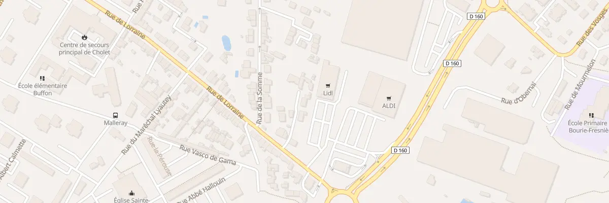 Plan du 155B Rue de Lorraine à Cholet