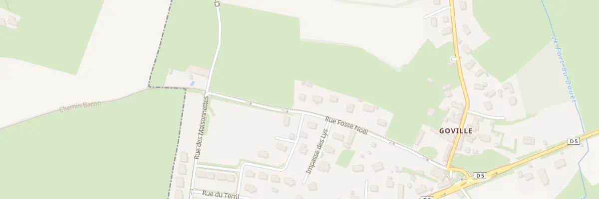 Plan du 144 Rue Fosse Noël au Breuil-en-Bessin