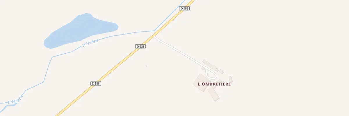Plan du 1 L’Ombretiere à Prée-d’Anjou