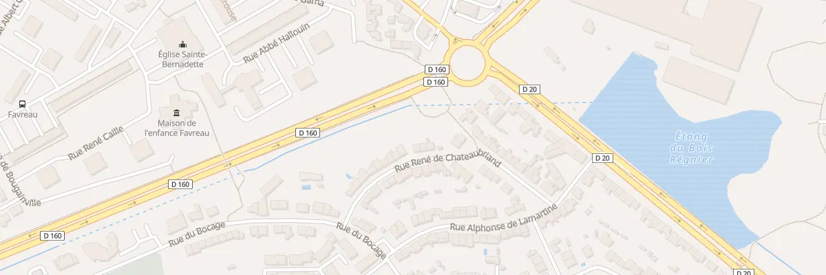 Plan du 38 Rue Rene de Chateaubriand à Cholet