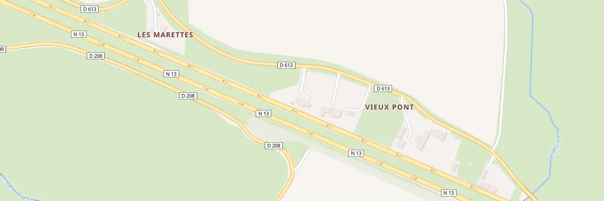 Plan du 5035 Vieux Pont à Surrain
