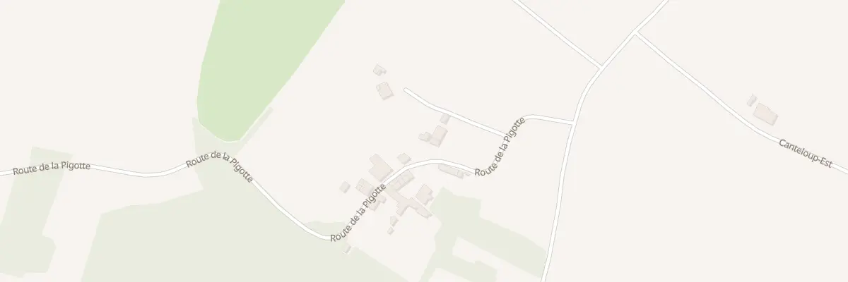 Plan du 3 Rte de la Pigotte à Blaignan-Prignac