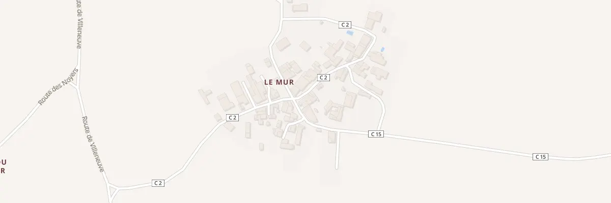 Plan du 14 Rue du Mur à Sainte-Gemme
