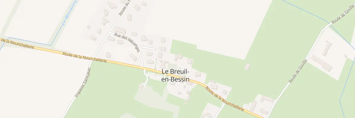 Plan du 5008 La Nourichellerie au Breuil-en-Bessin