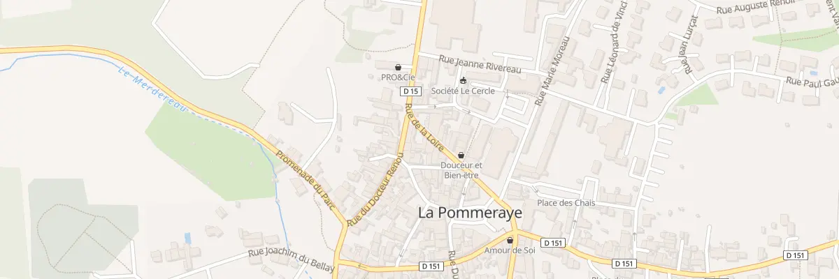 Plan du 17 Rue de la Loire (Pommeraye) à Mauges-sur-Loire