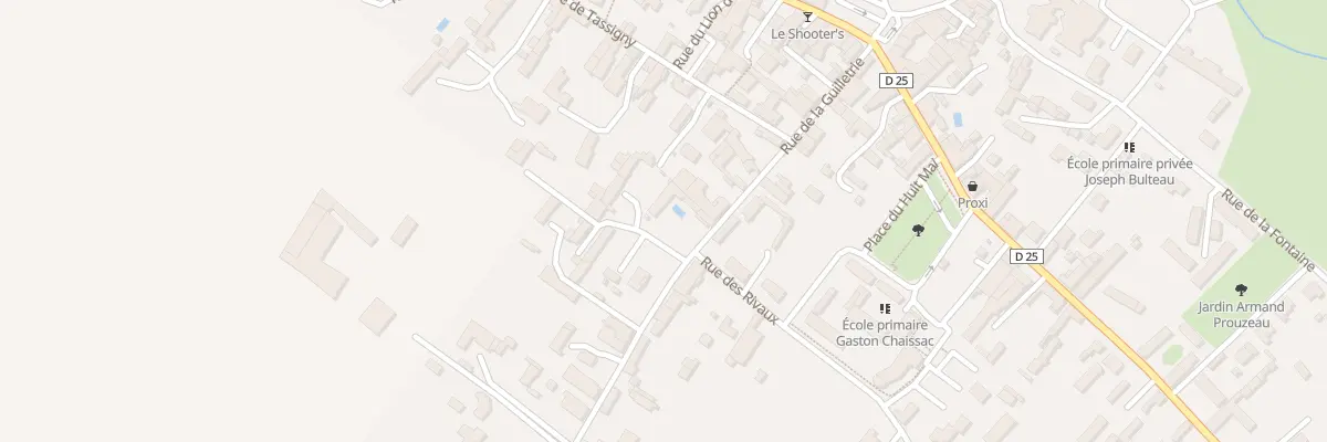 Plan du 14 Rue de la guilletrie à Vix