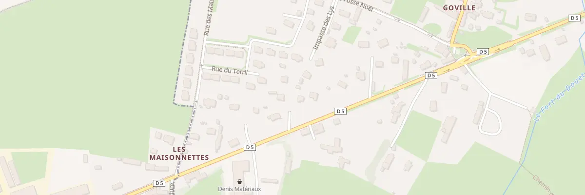 Plan du 935 Rue de Bayeux au Breuil-en-Bessin