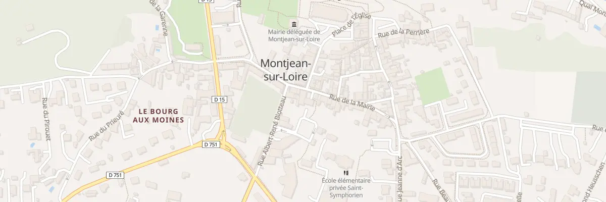 Plan du 12 Rue Albert-Rene Biotteau à Mauges-sur-Loire