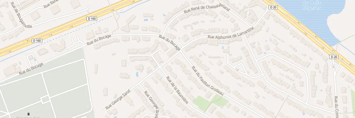 Plan du 2 Rue Pavillon Grolleau à Cholet