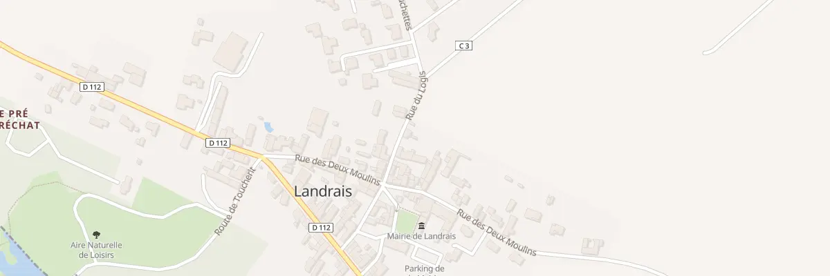 Plan du 24 Rue du Logis à Landrais