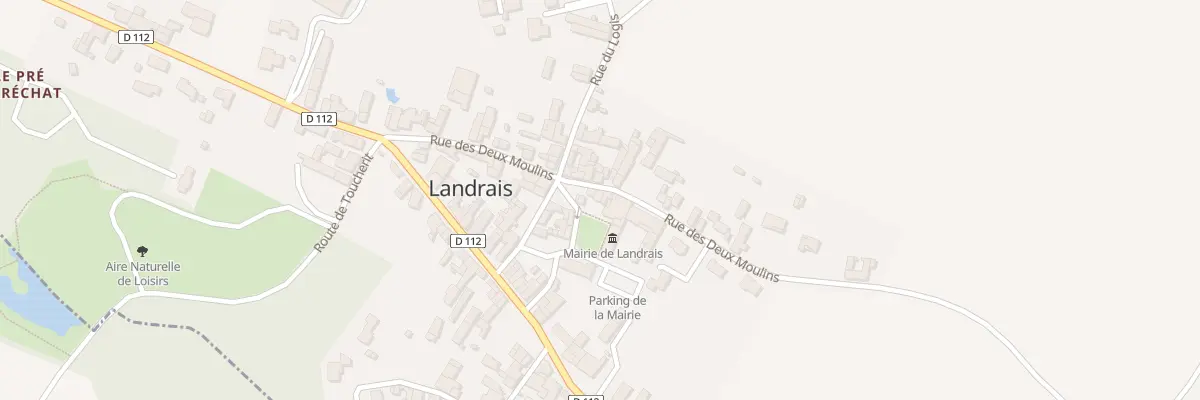 Plan du 8 Rue des Deux Moulins à Landrais