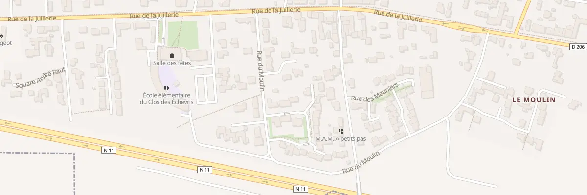 Plan du 6 Rue des Cerneaux à Ferrières