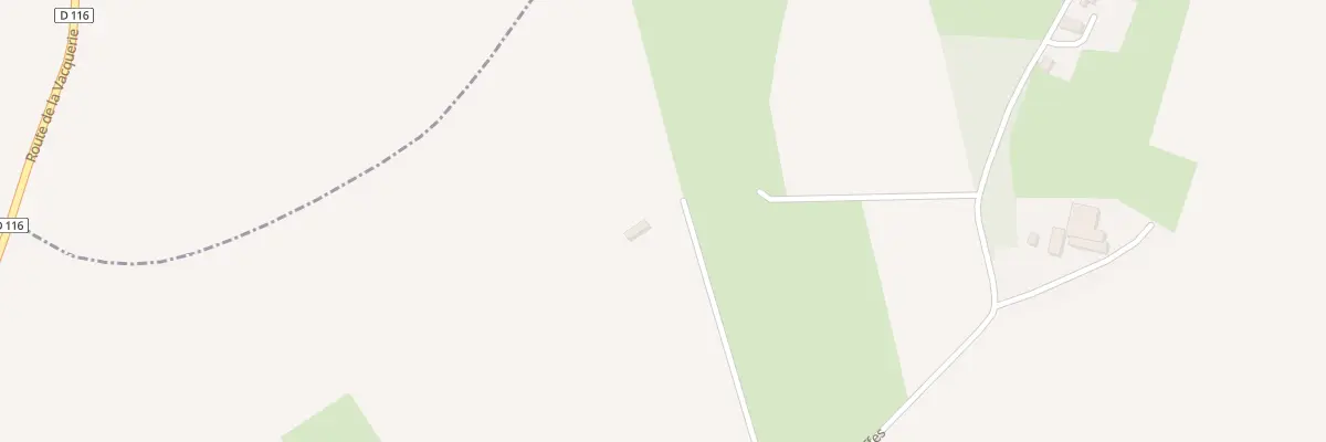 Plan du 1223 Rte des Fieffes à Sallen