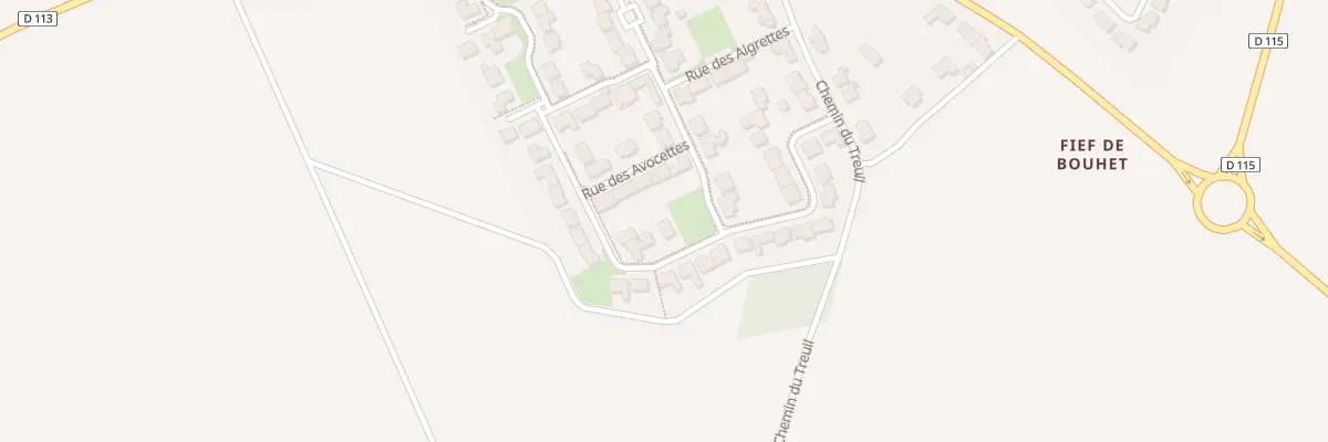 Plan du 10 Rue des Chardonnerets au Gué-d’Alleré