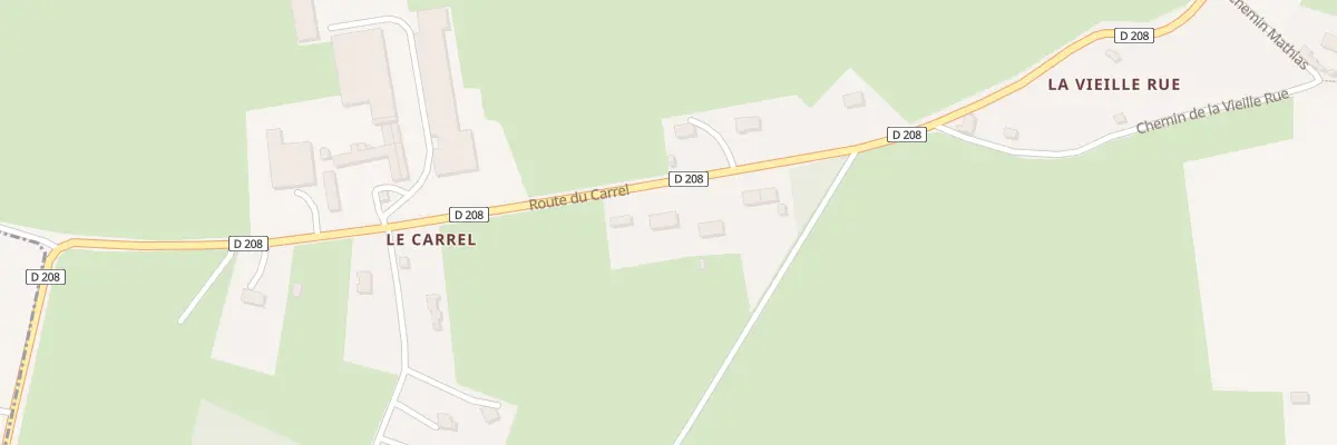 Plan du 583 Rte du Carrel à Colleville-sur-Mer
