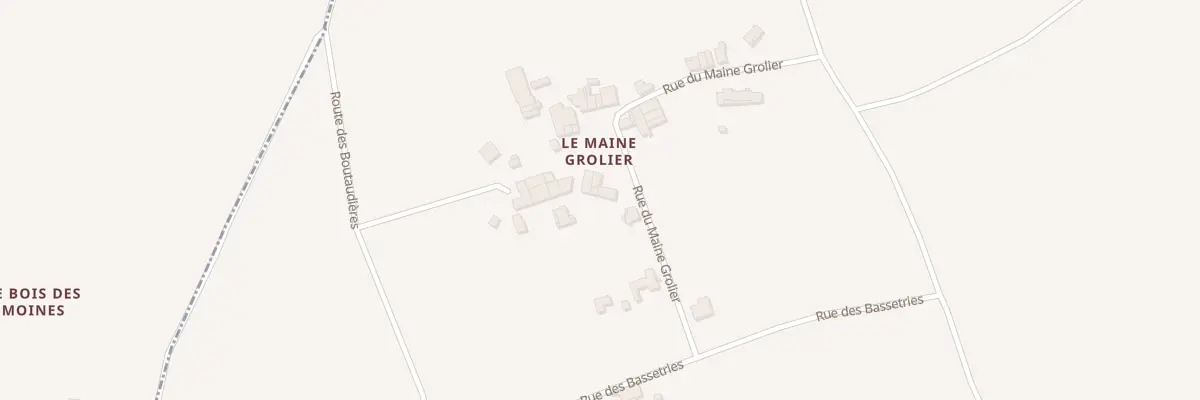 Plan du 9 Rue du Maine Grolier à Balanzac