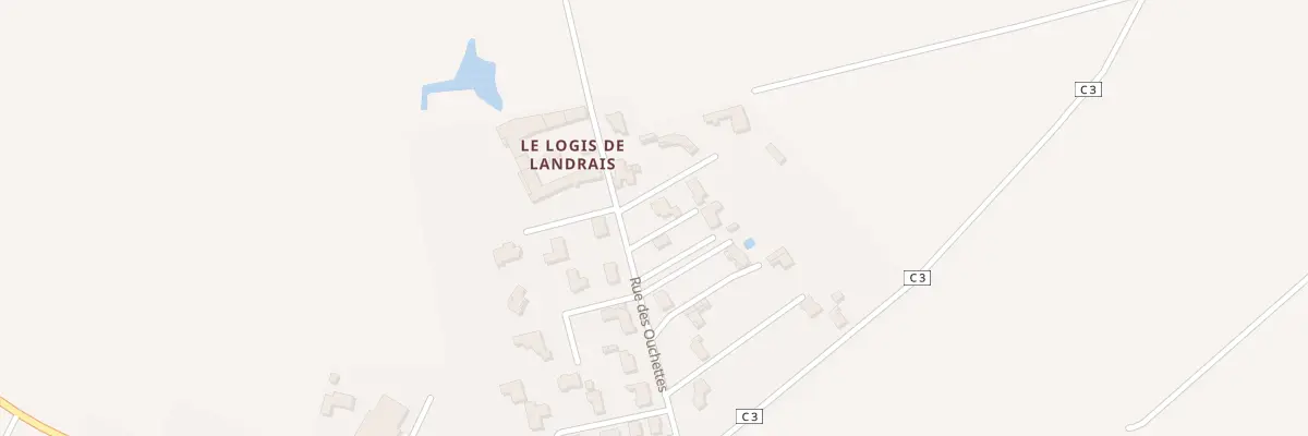 Plan du 14 Rue des Ouchettes à Landrais