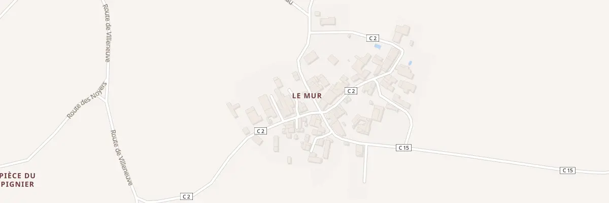 Plan du 11 Rue du Mur à Sainte-Gemme