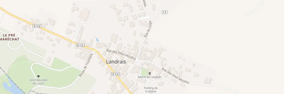 Plan du 22 Rue du Logis à Landrais