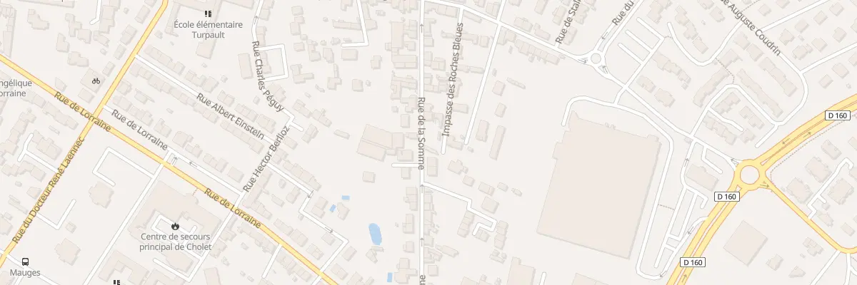 Plan du 46 Rue de la Somme à Cholet