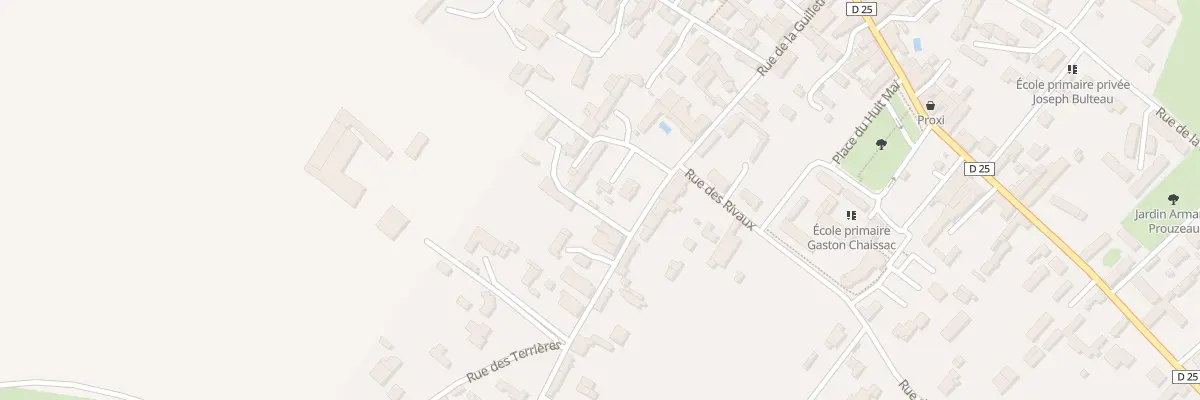 Plan du 26 Rue de la guilletrie à Vix