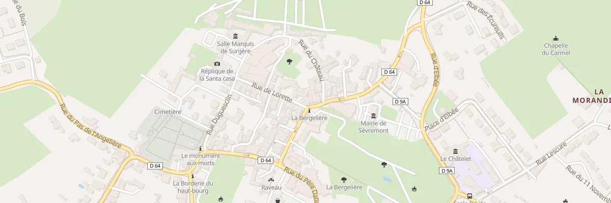 Plan du 2 Rue de lorette à Sèvremont