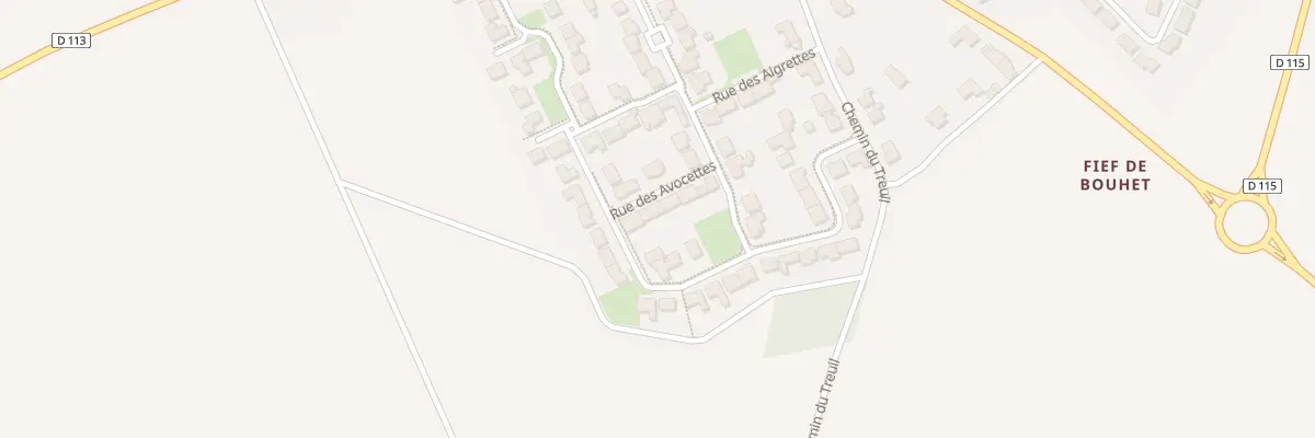 Plan du 5 Rue des Avocettes au Gué-d’Alleré
