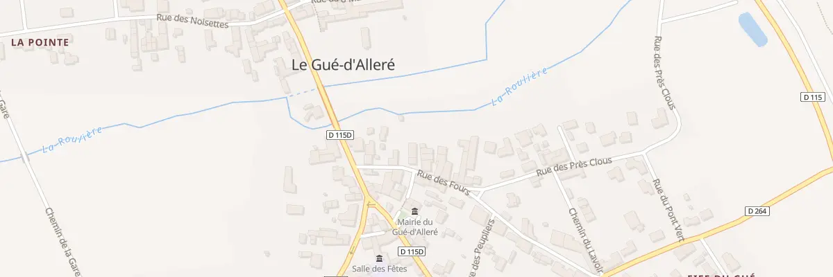 Plan du 7 Rue des Fours au Gué-d’Alleré