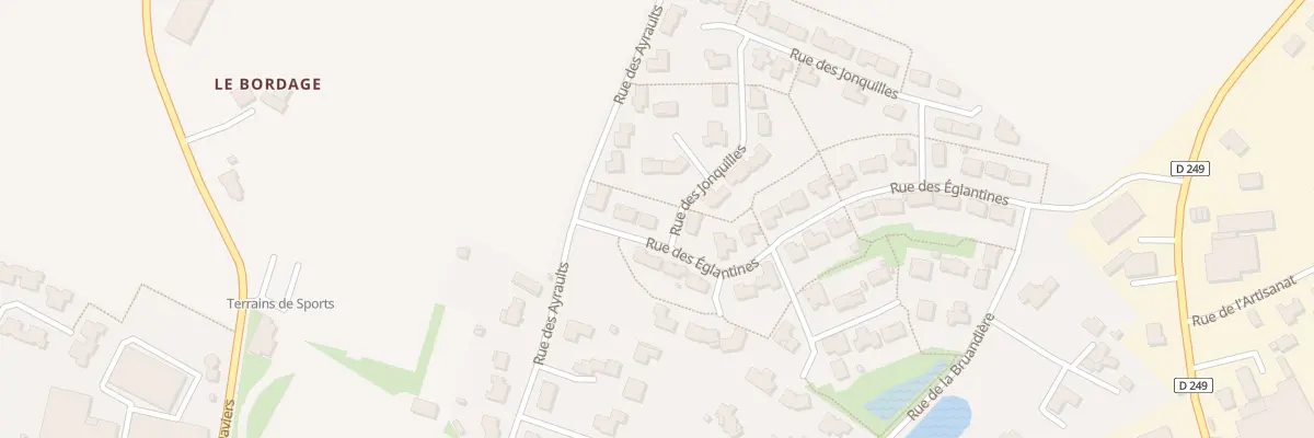 Plan du 30 Rue des Eglantines (Jallais) à Beaupréau-en-Mauges