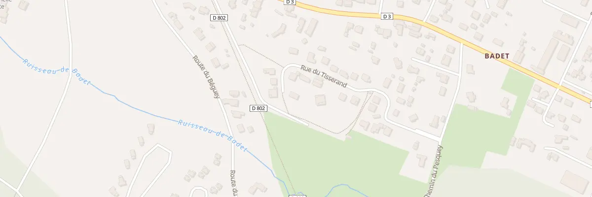 Plan du 17 Rue du Tisserand à Salles