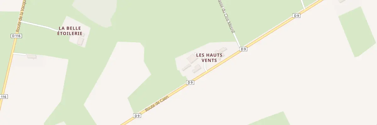 Plan du 5023 Hauts Vents (La Lande) à Val de Drôme