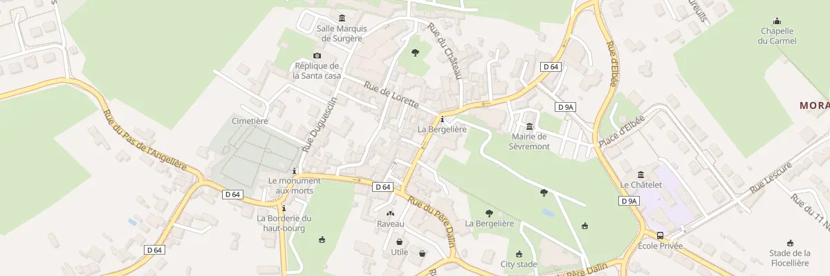 Plan du 37B Rue amiral alquier à Sèvremont