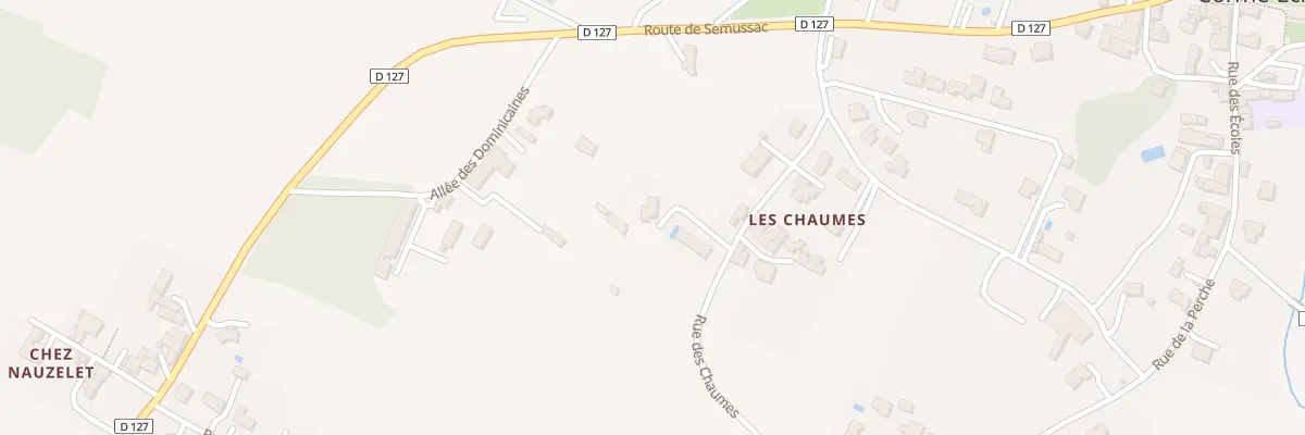 Plan du 12 Rue des Chaumes à Corme-Écluse
