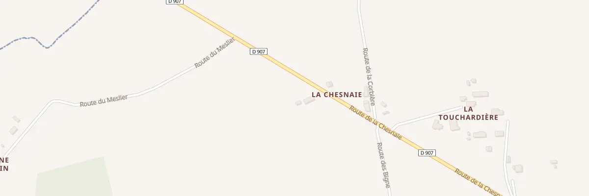 Plan du 36 La Chesnaie à Barenton